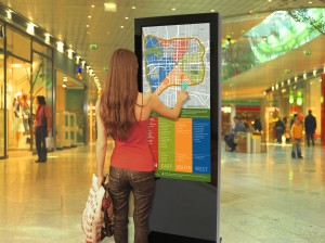 multi touch digital signs