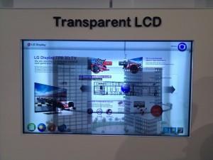transparent LCD displays